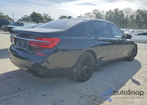 2018 BMW 740 I z USA, uszkodzony, nr VIN WBA7E2C52JG742618